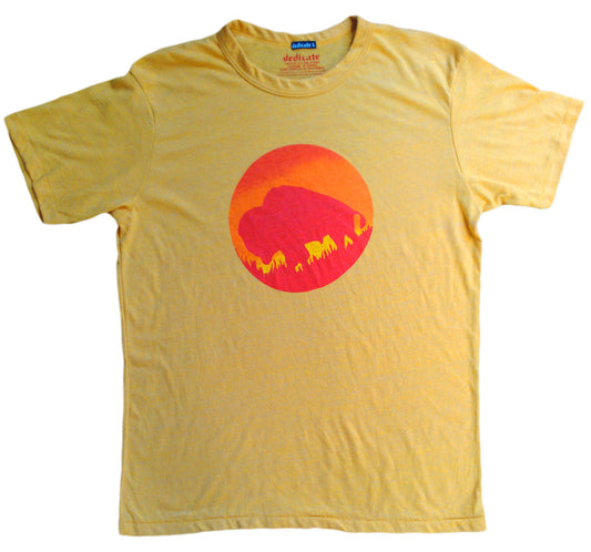 Men's Bison Sun Gold T-Shirt