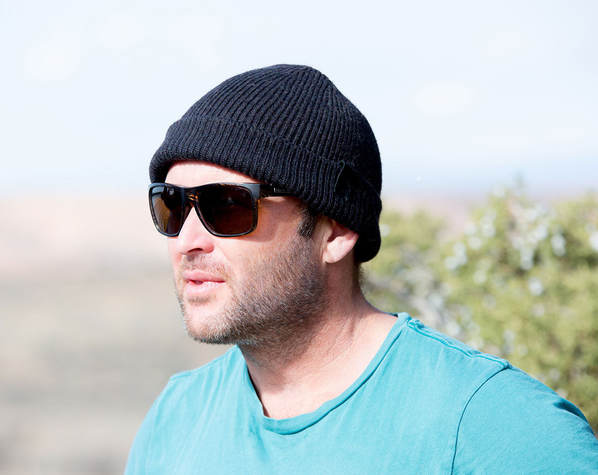 Seamless Merino Beanie Charcoal